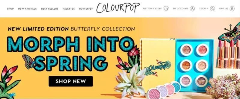卡拉泡泡colourpop美国官网海淘攻略下单教程0